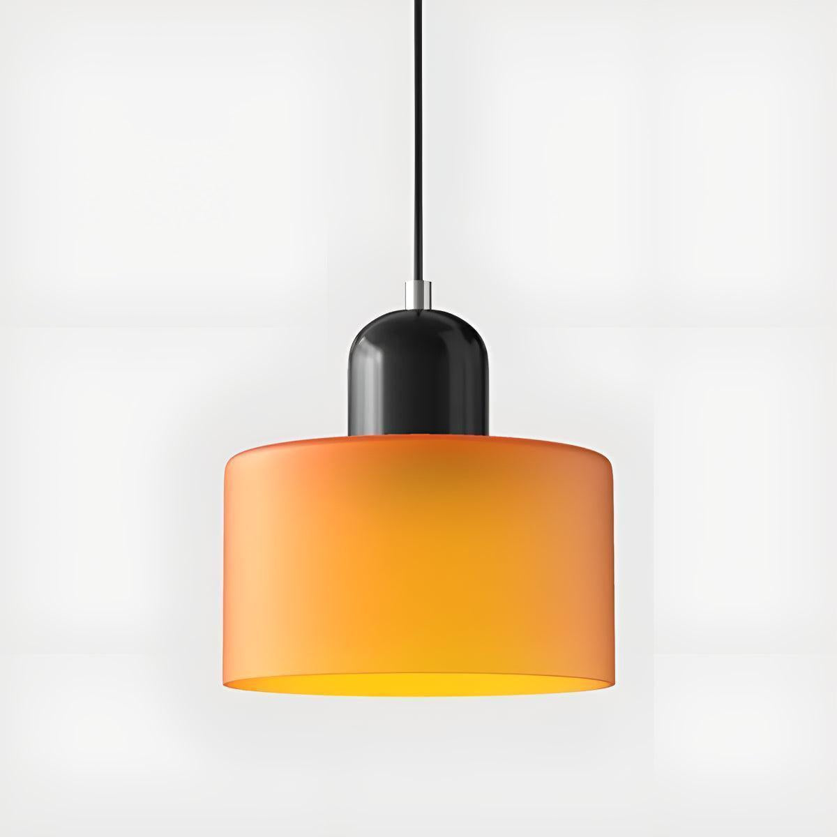 
Bauhaus Style Glass Pendant Light Fixture for Dining Room