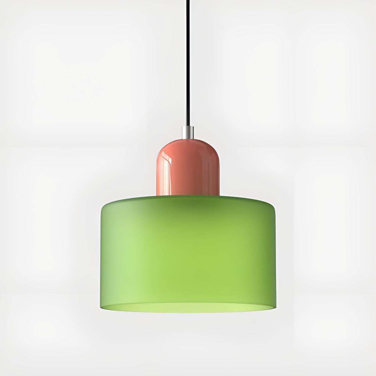 
Bauhaus Style Glass Pendant Light Fixture for Dining Room
