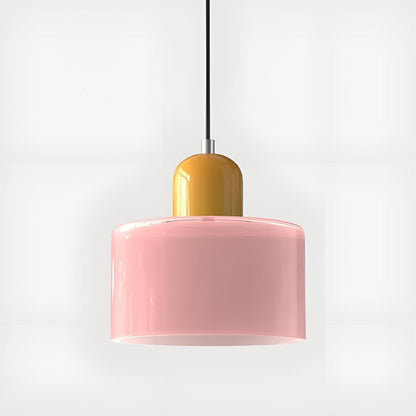 Bauhaus Style Glass Pendant Light Fixture for Dining Room