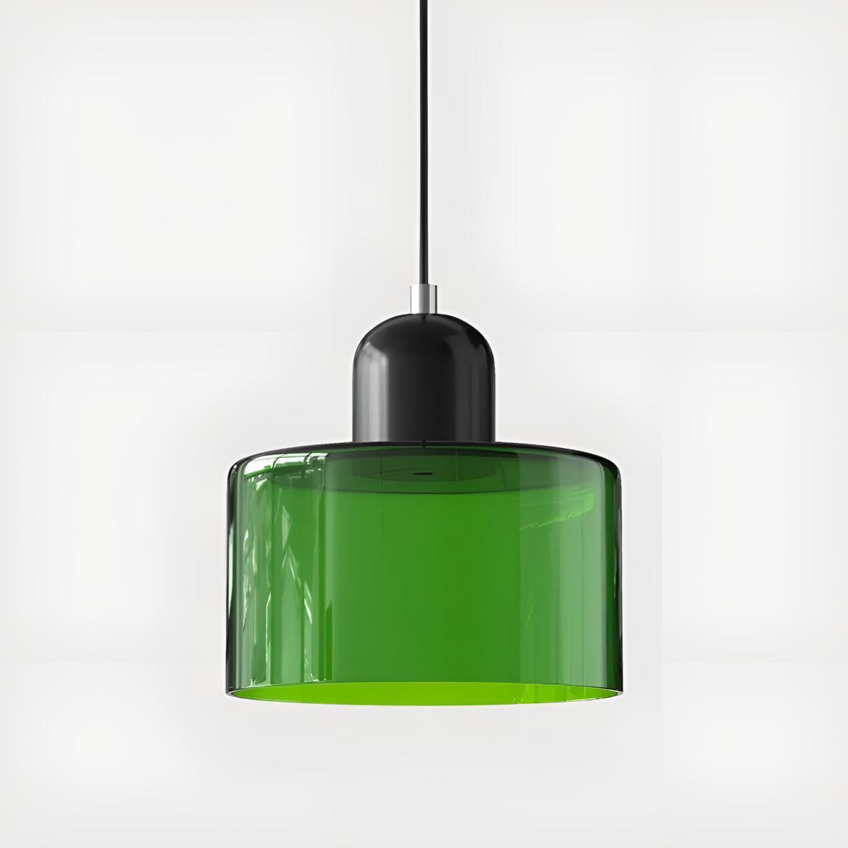 
Bauhaus Style Glass Pendant Light Fixture for Dining Room